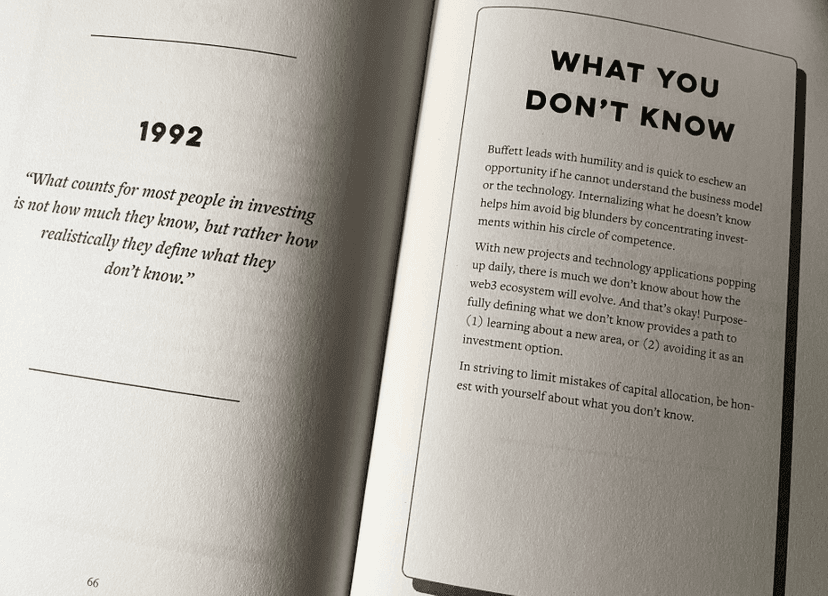 What You Don't Know chapter spread